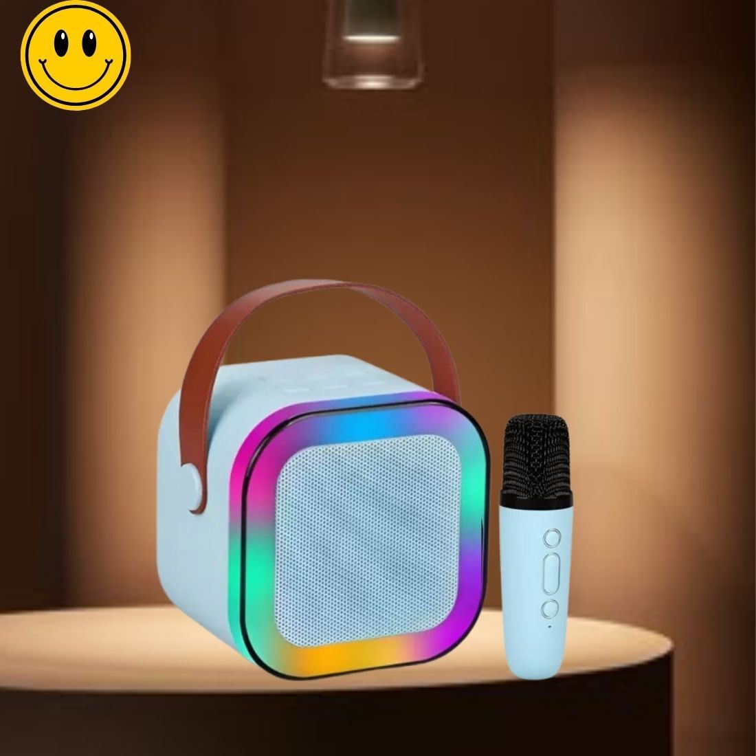 GUGGU K12 (PORTABLE DESKTOP BLUETOOTH SPEAKER) Crydtal Sound With RGB LightO369 10 W Bluetooth Laptop/Desktop Speaker-image-49