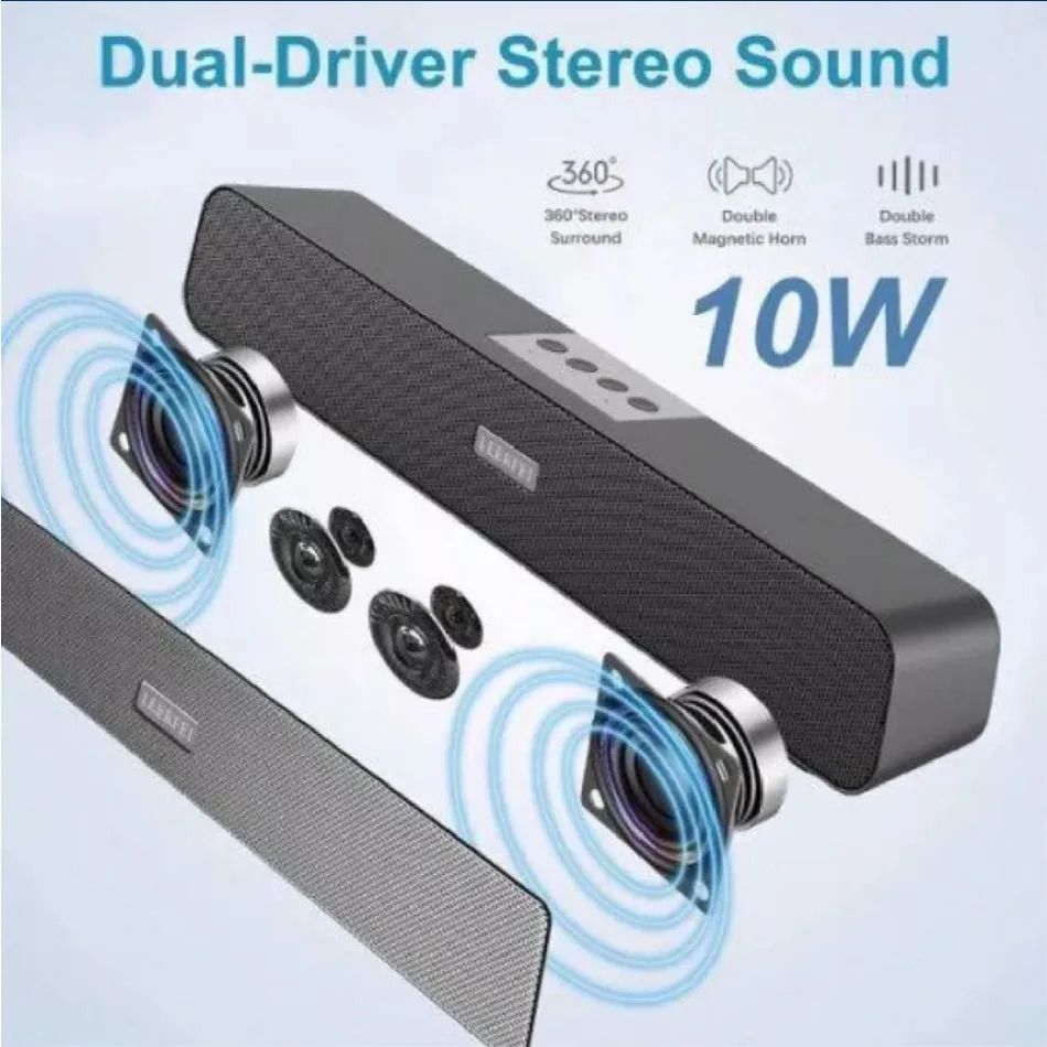 IMMUTABLE E-91 Portable Wireless Bluetooth Desktop PC Louder Speaker NHY8 56 W Bluetooth Home Audio Speaker-image-22