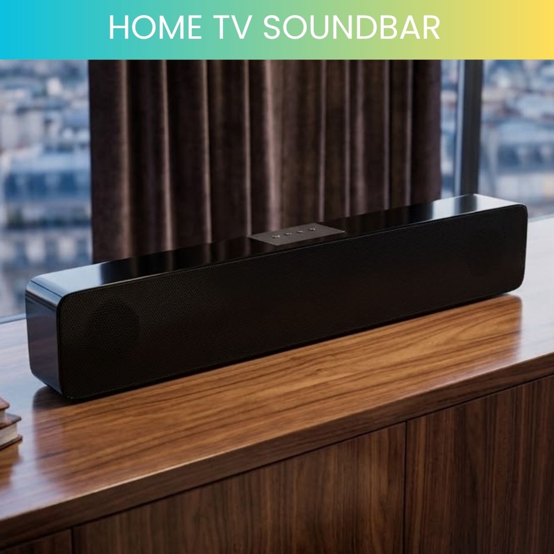 Clairbell Premium Soundbar Bluetooth Speaker with USB, AUX & TF Card Support DV289 20 W Bluetooth Home Theatre-image-33
