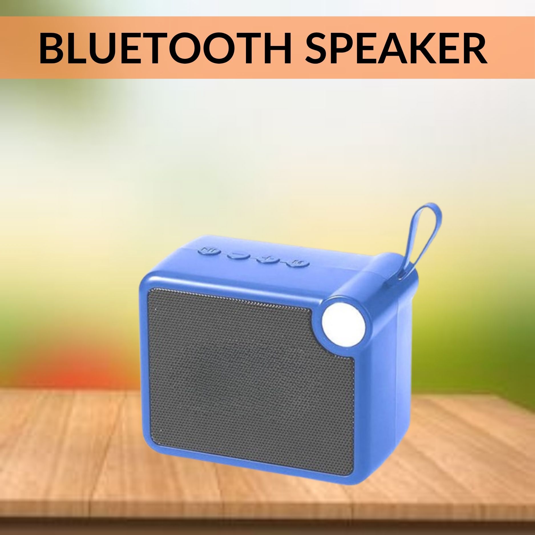 SACRO M406 (PORTABLE SMART DESKTOP SPEAKER) With Crystal Sound & Deep Bass SoundE480 5 W Bluetooth Laptop/Desktop Speaker-image-9