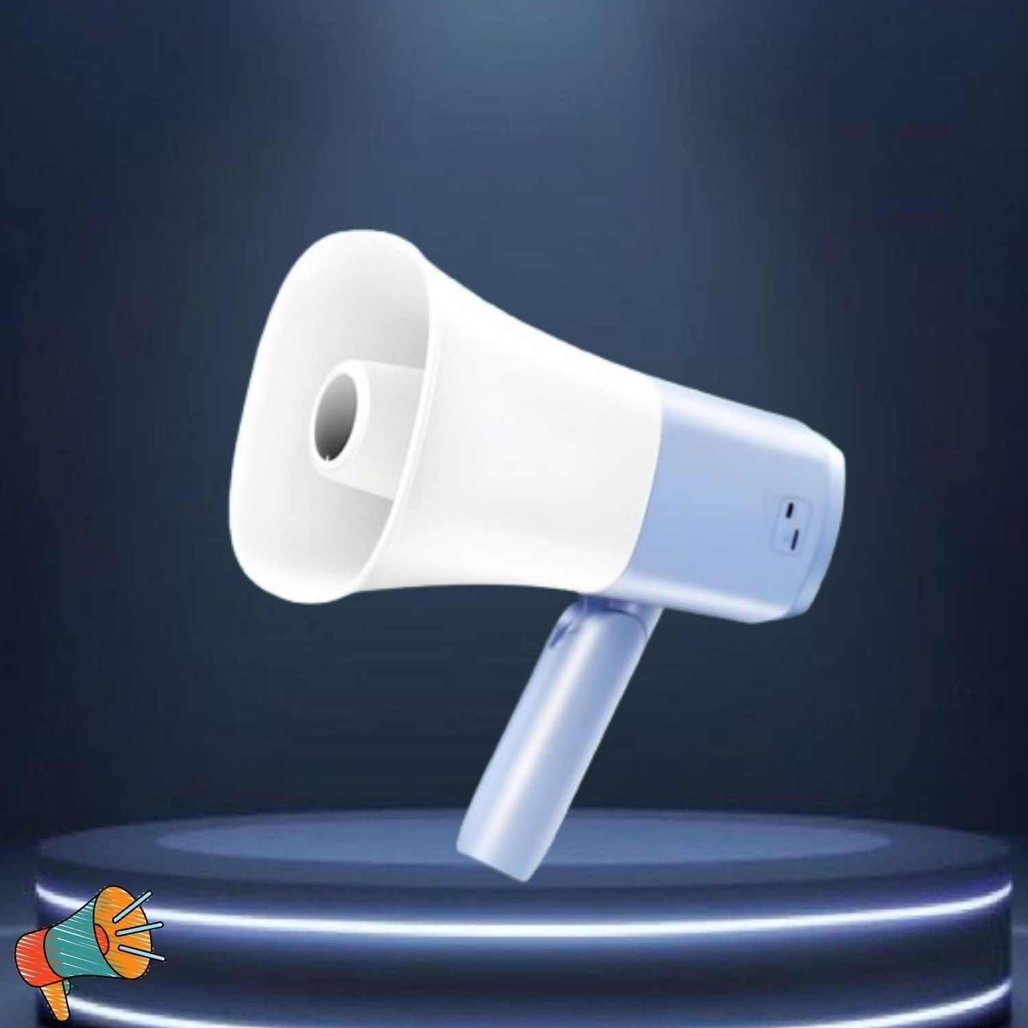 Megaphone Portable Megaphone Siren Loudspeaker Function &Long Battery Backupd42 Outdoor PA System-image-5
