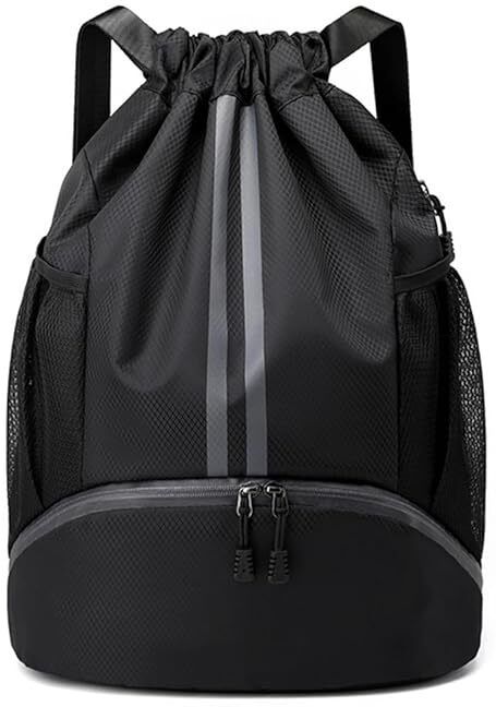 hgt Medium 24 L Backpack Basketball Drawstring Bag Sport Drawstring Bag Large Capacity Fitness Backpack-picture-10