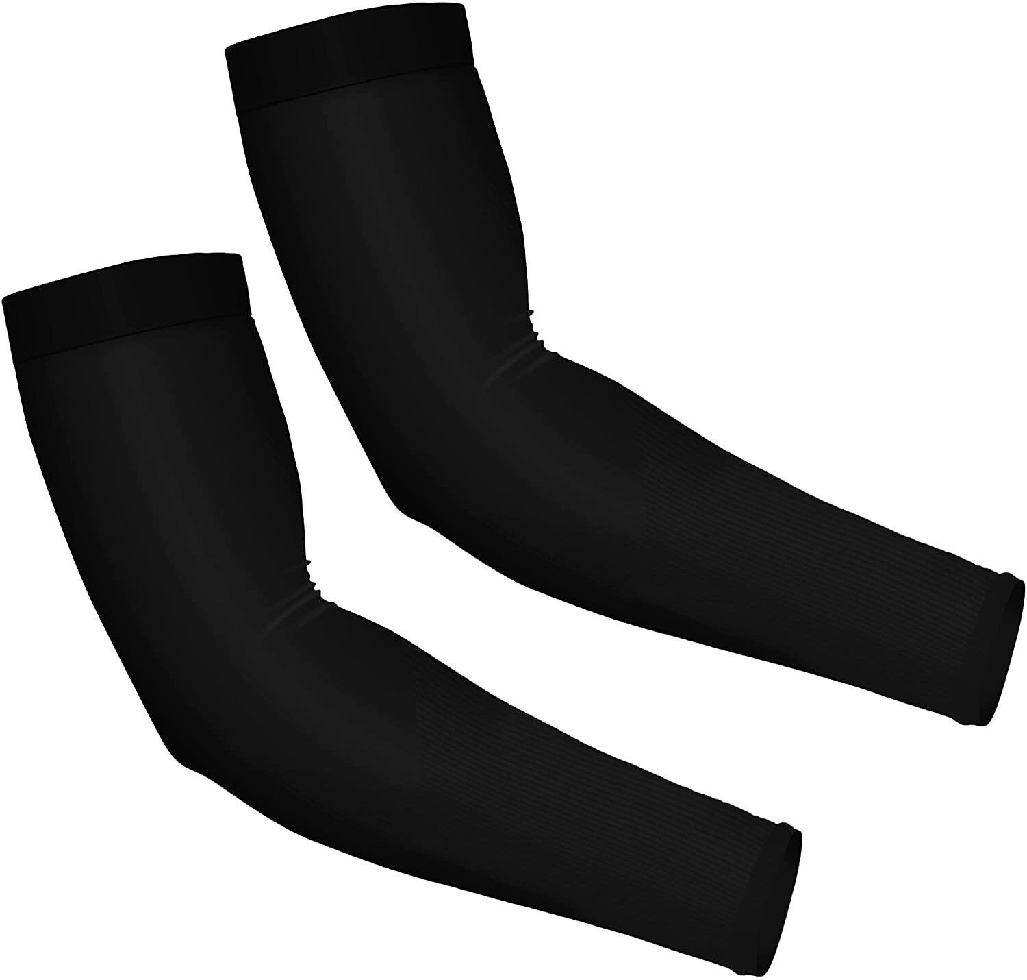 Arm Sleeves for Men and Women Sun UV Protection Riding Gloves (Black) Cycling Gloves-image-36
