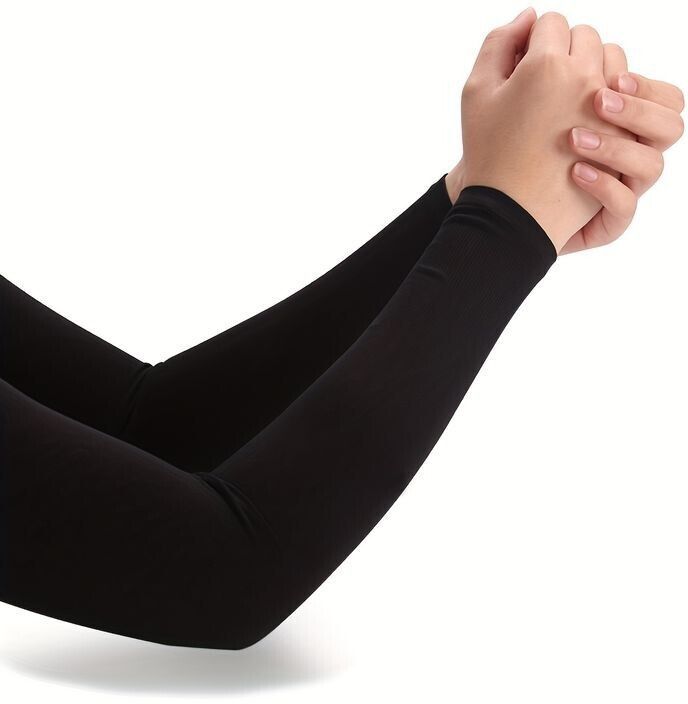 Sports Arm Sleeves Boost Performance, Comfort & Support with two in one Cycling Gloves