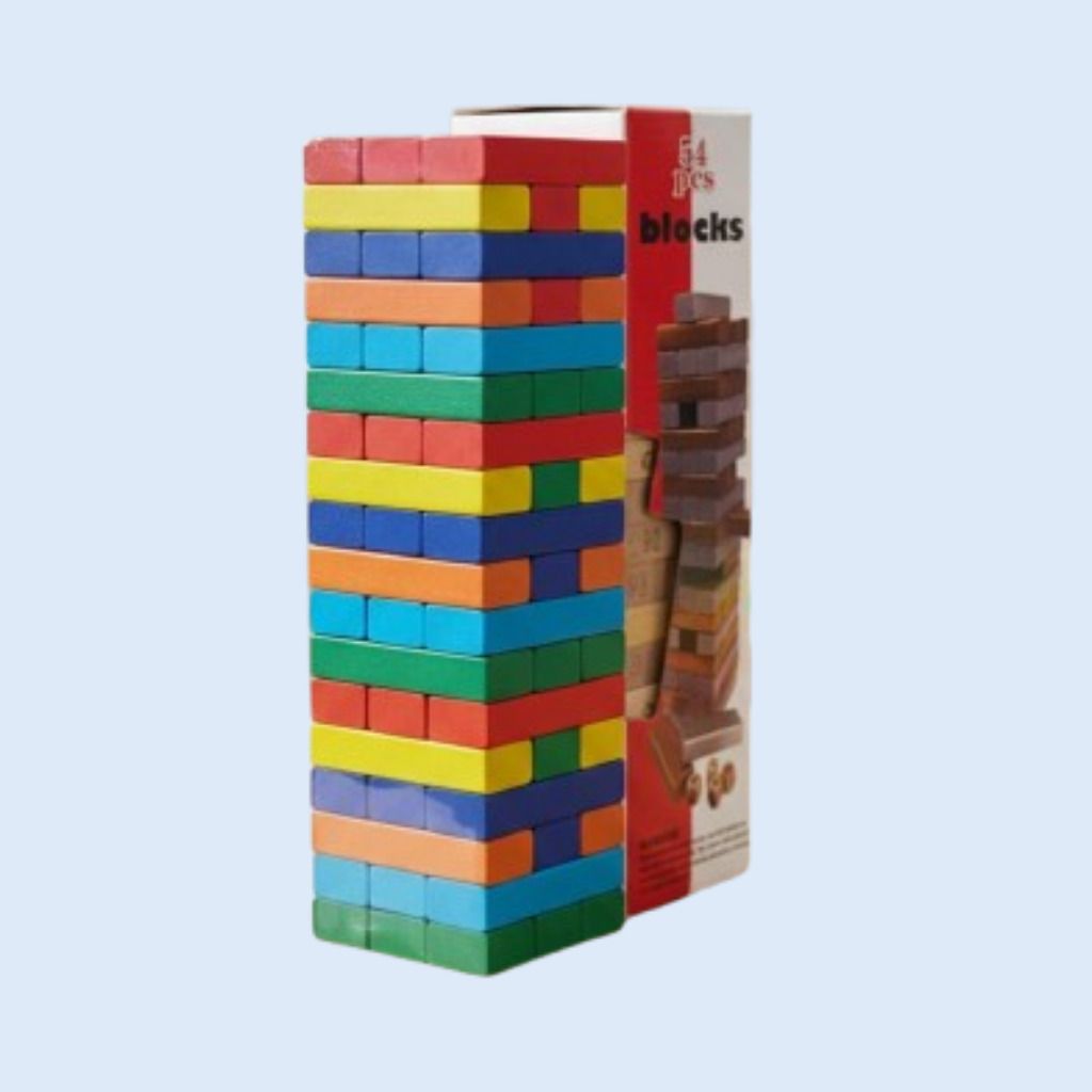 ozoriva Rainbow Balance Puzzle Builder Educational Wooden Toy Set-picture-13