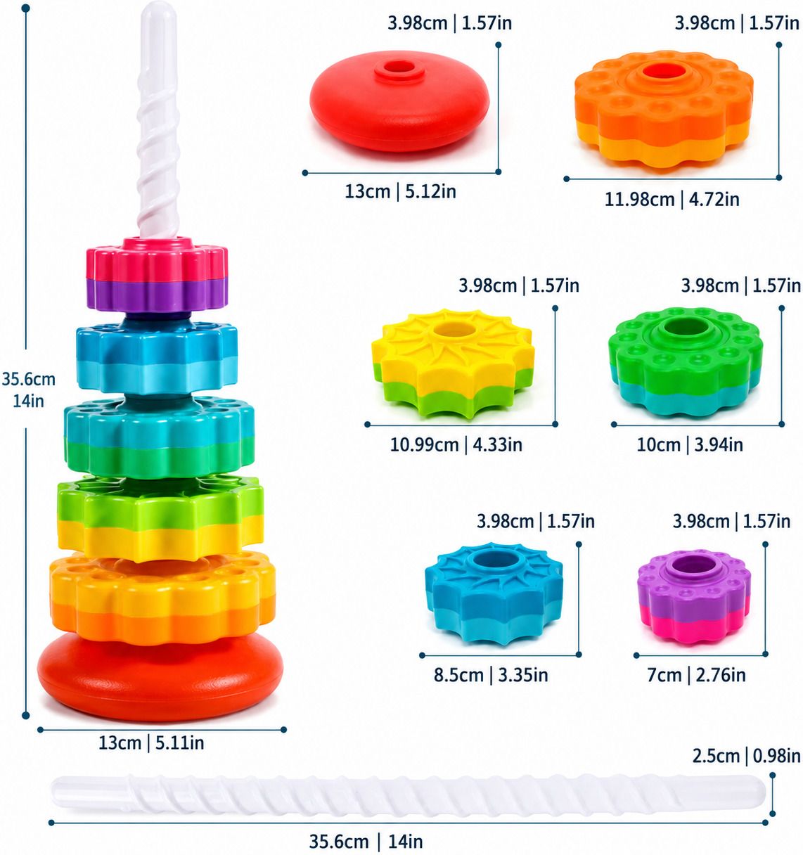 momayenterprise Educational Gear Ring Stacker-picture-46