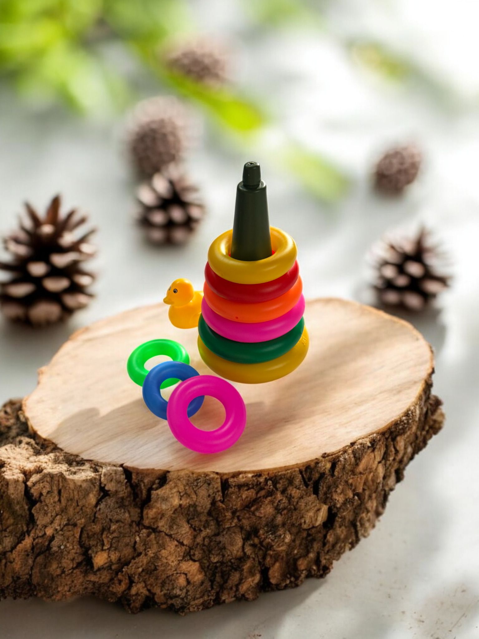 ruffo Kids Educational Duck Ring Toss Game Toy for Sports Practice-picture-34