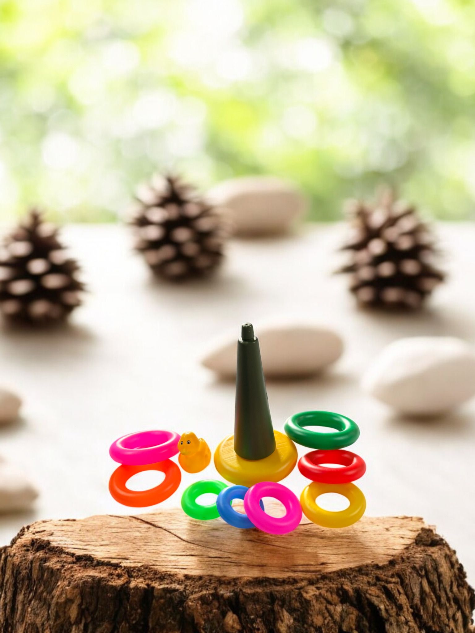 ruffo Duck Ring Toss Sports Activity Toy for Kids Fun Exercise Game-picture-44