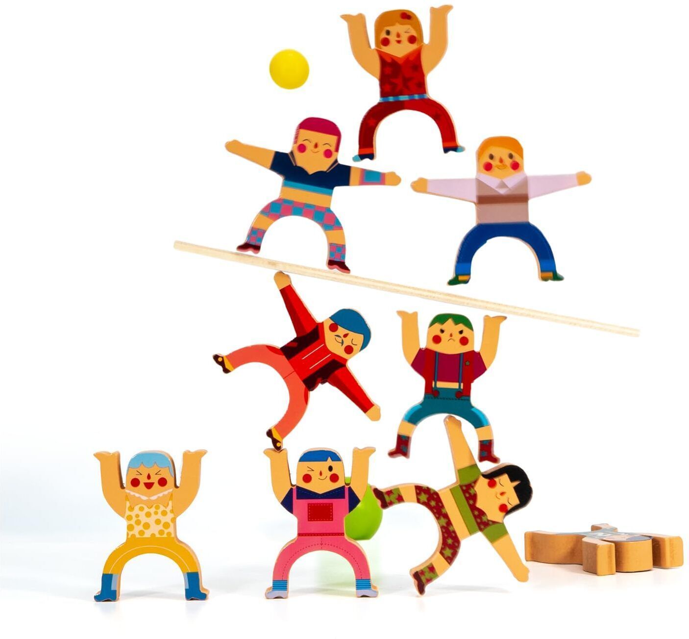 little mind Wooden Hercules Balance Blocks Stacking Toy Montessori STEM Learning Toy-picture-25