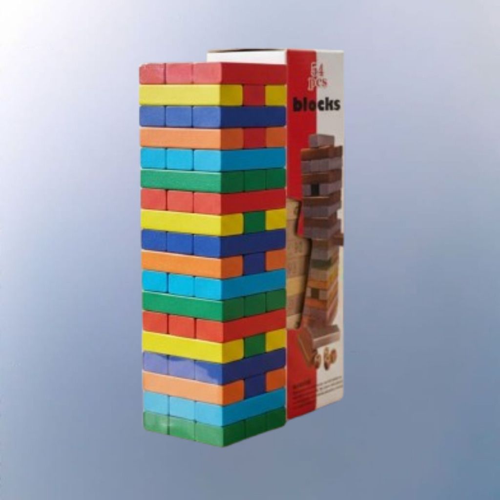 ozoriva Skill Stack Rainbow Balance Blocks Dexterity Training Game Set-picture-38