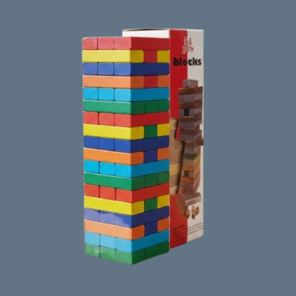ozoriva Wooden Rainbow Builder Puzzle Challenge Educational Toy Set-picture-11