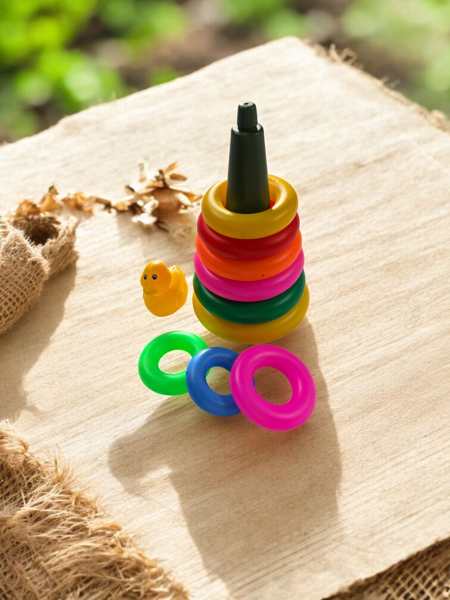 bhvmey Plastic Duck Ring Throw Educational Toy for Children Sports Activity-picture-10
