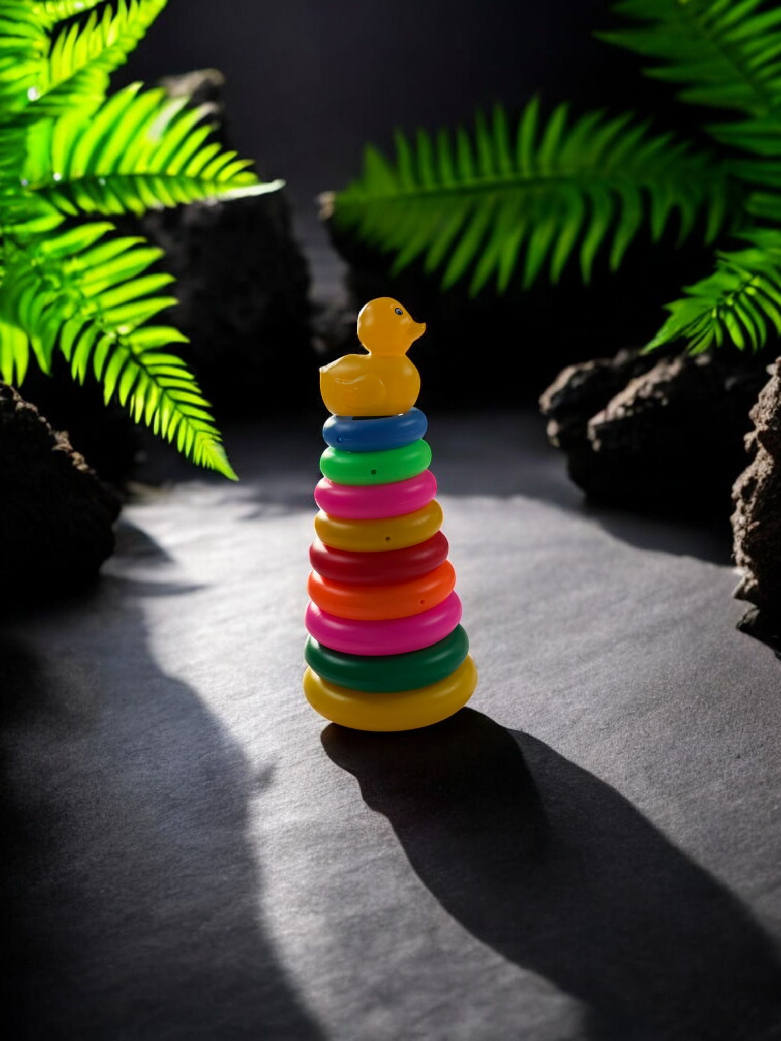 ruffo Indoor Outdoor Duck Ring Throw Toy for Kids Sports Fun Play-picture-8