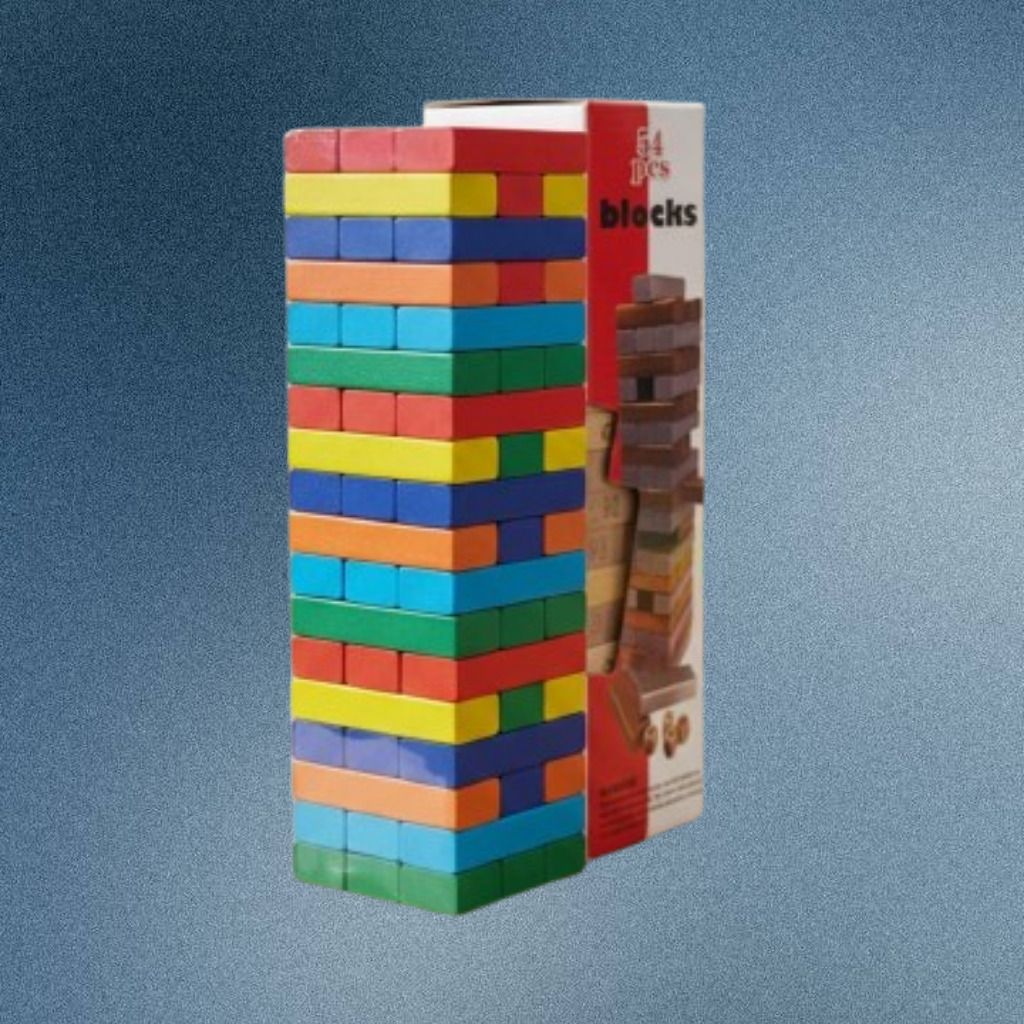 ozoriva Rainbow Skill Challenge Building Blocks Family Fun Game Set-picture-47