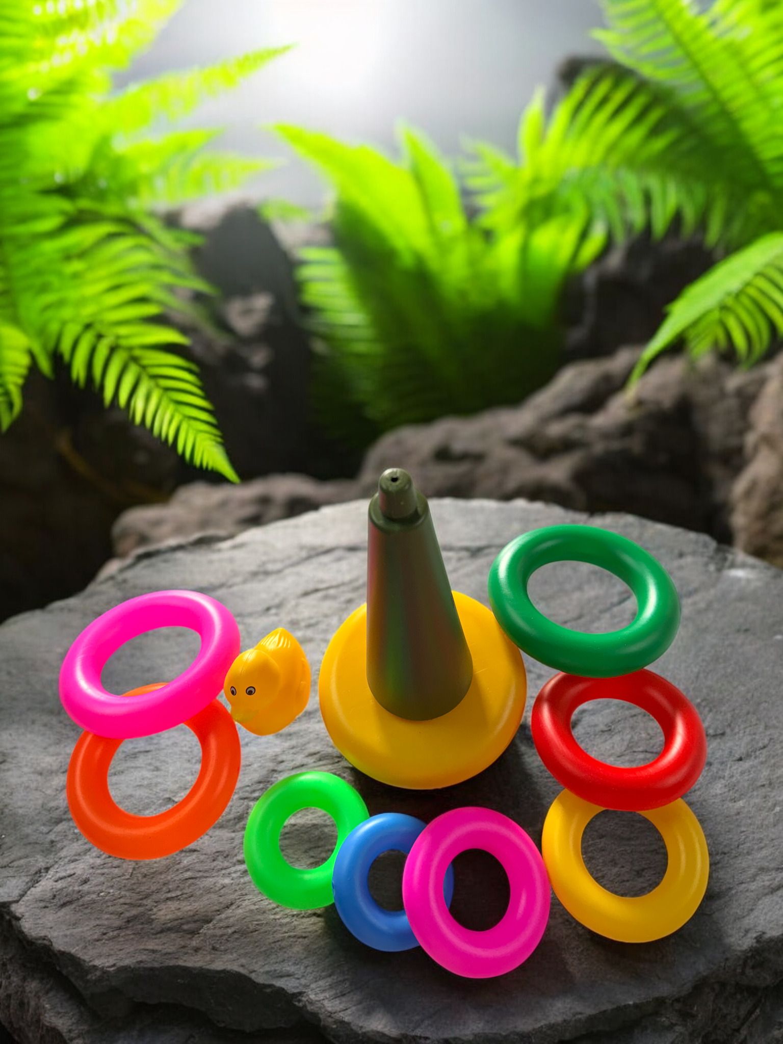 ruffo Ring Throw Duck Sports Game Toy for Kids Fun Skill Practice-picture-7