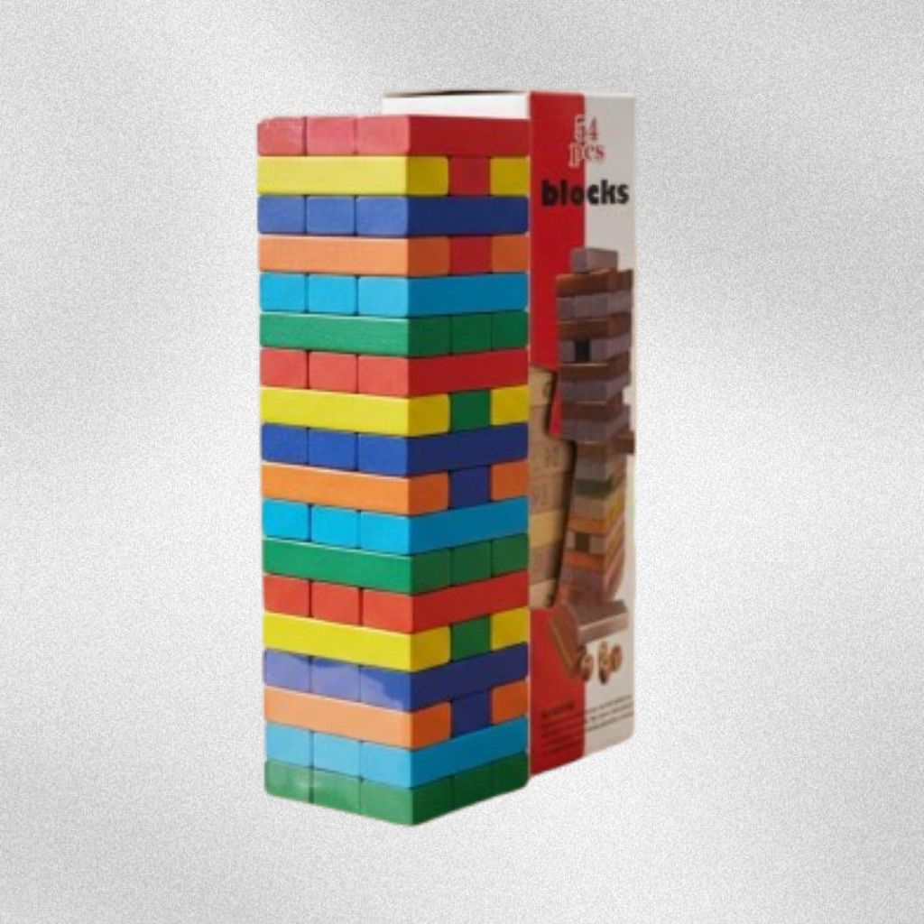 ozoriva Rainbow Block Stacking Challenge Fun Family Party Game for All Ages-picture-40