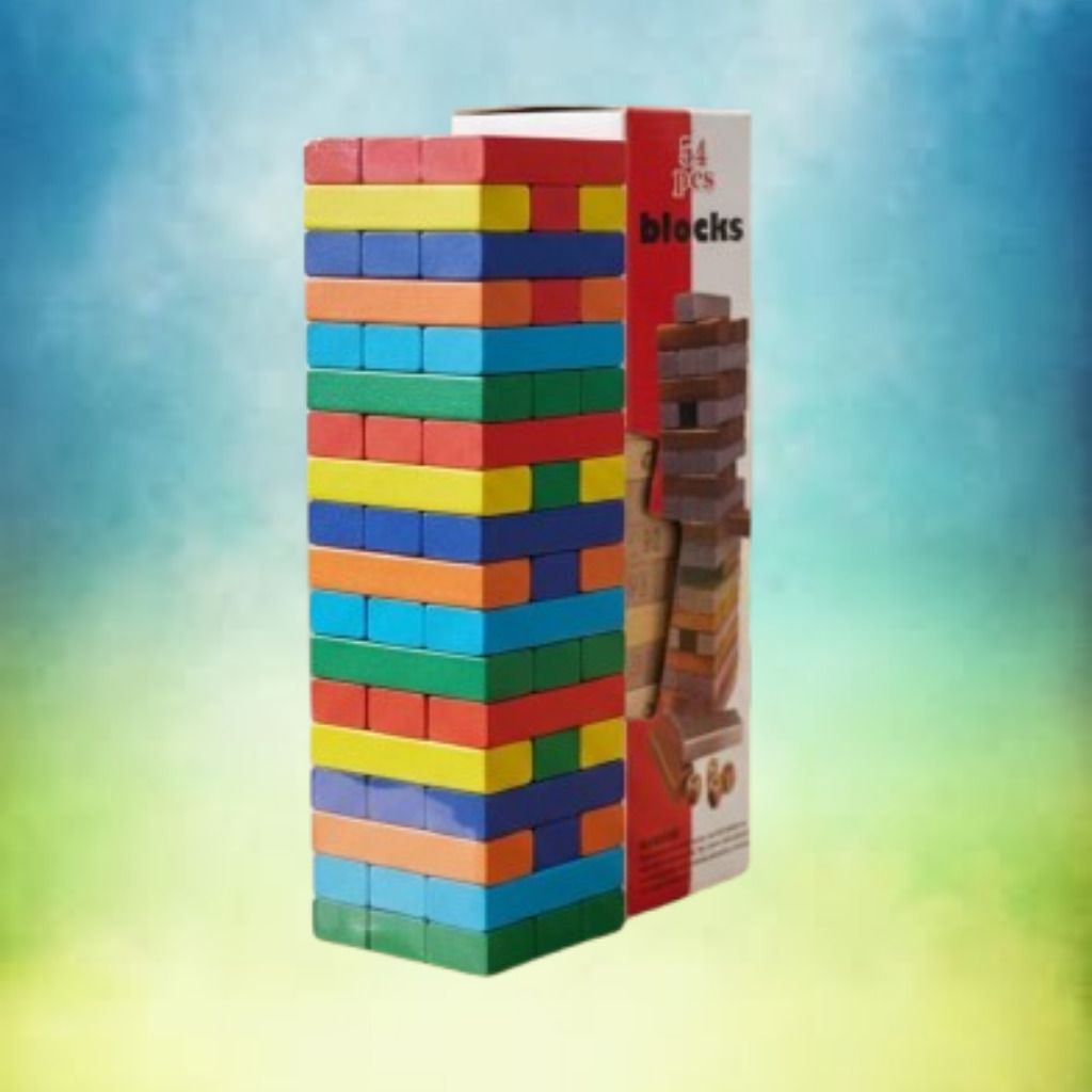 ozoriva Rainbow Balance Builder Wooden Skill Development Blocks Set-picture-25