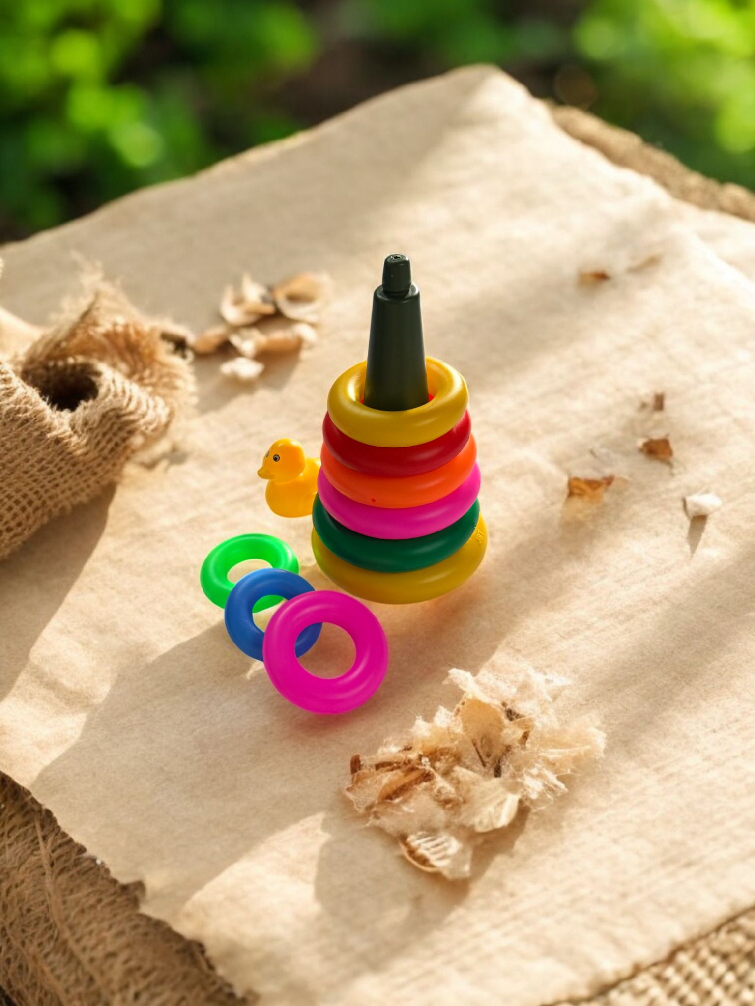 bhvmey Educational Duck Ring Toss Toy Set for Kids Sports Activity Fun-picture-23