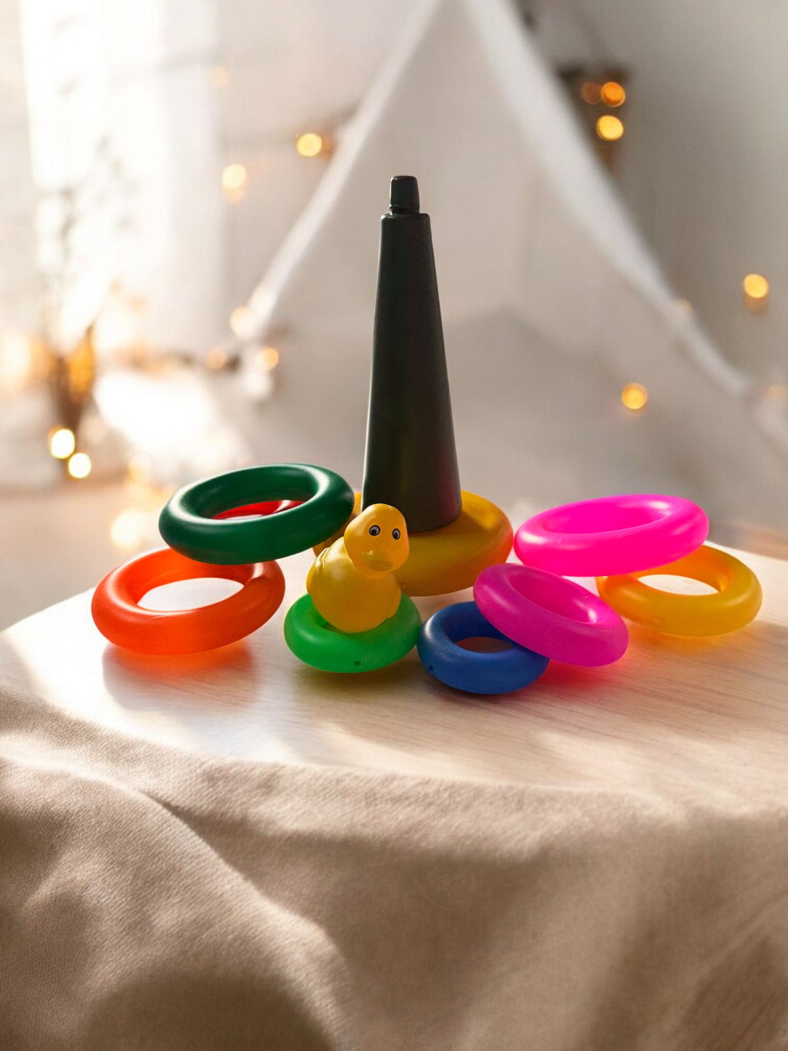 ruffo Ring Toss Activity Toy Set for Kids Hand Eye Coordination-picture-14