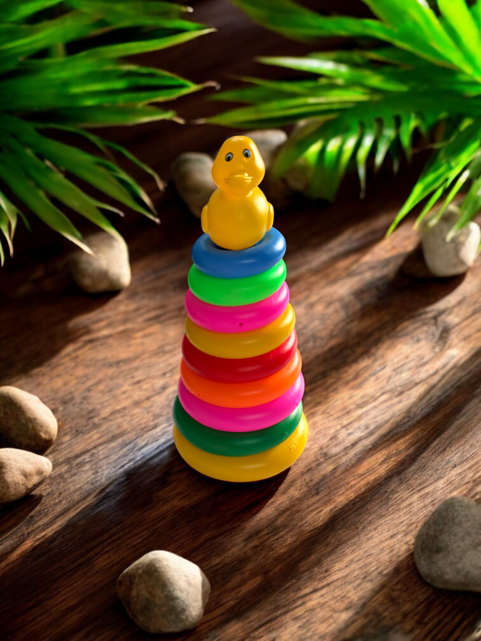 ruffo Educational Kids Duck Ring Toss Toy for Focus and Balance Training-picture-27