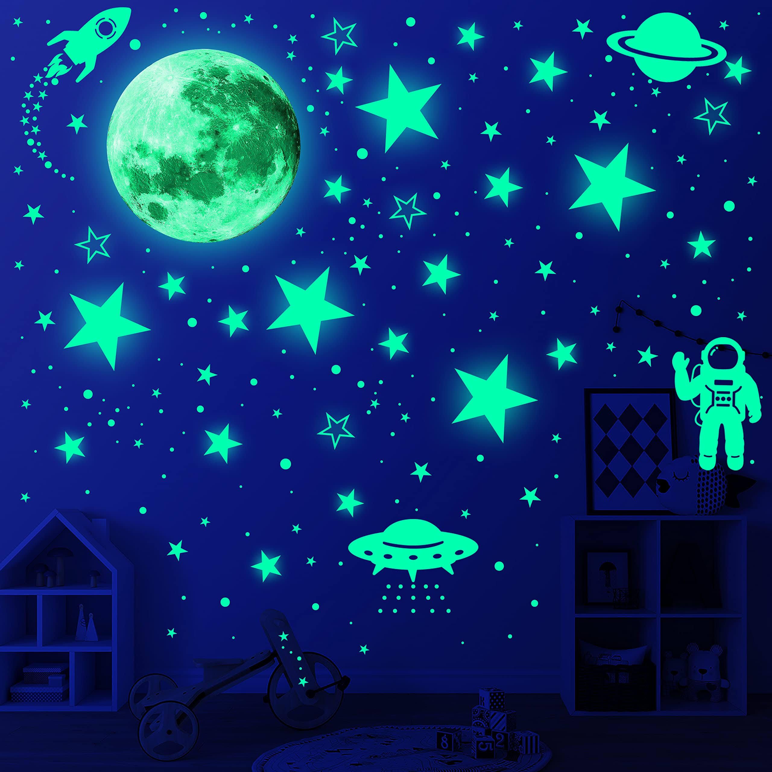 10 cm WALL & ROOF Glowing Sticker for Bedroom || Guestroom || Childrenroom Self Adhesive Sticker-image-26