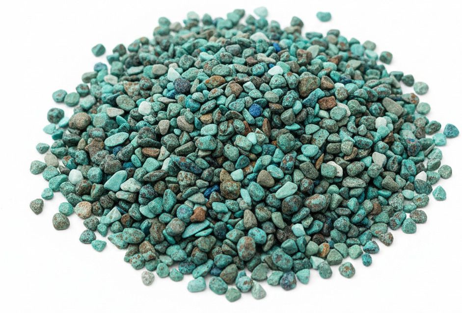 vastu vardan Chrysocolla Crystal Chips |500gm Regular Oval Crystal Stone-picture-4