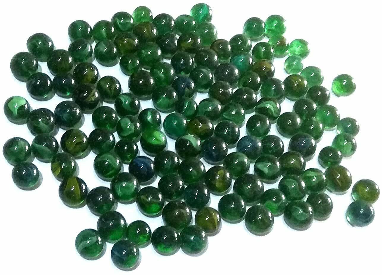 150 Pic Mini Size Glass Marbles with Shooter Unique Collection.Size 1.3 mm