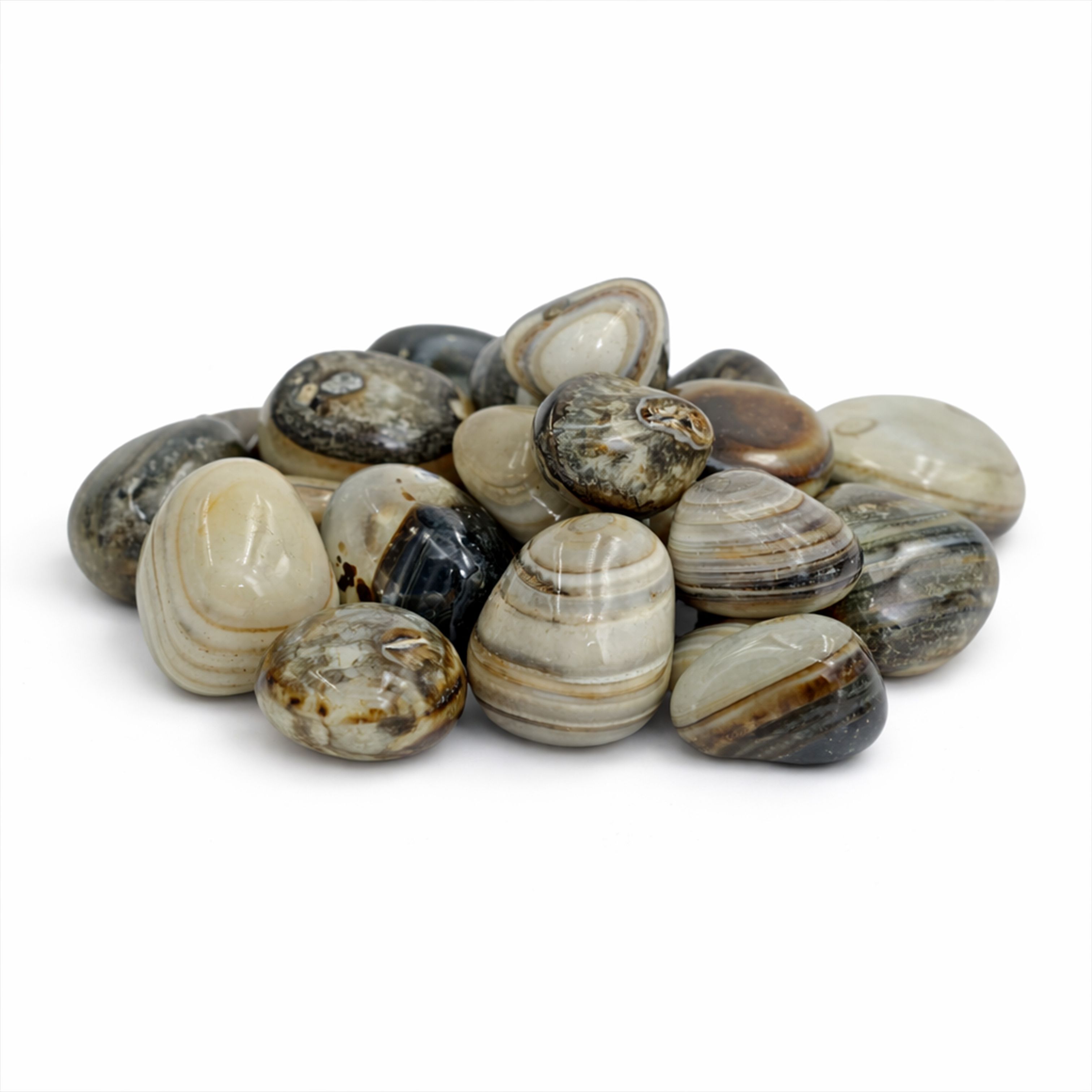 100gm Sulemani Tumble |Healing Crystal Stone For Home Decor | Regular Asymmetrical Crystal Stone-image-16