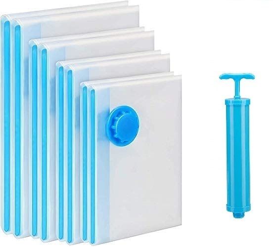 birud Vacuum Compression Storage Bags with Hand Pump for Clothes, Dress, Winter Coats Travel Storage Vacuum Bags, High Volume Storage Vacuum Bags-picture-24