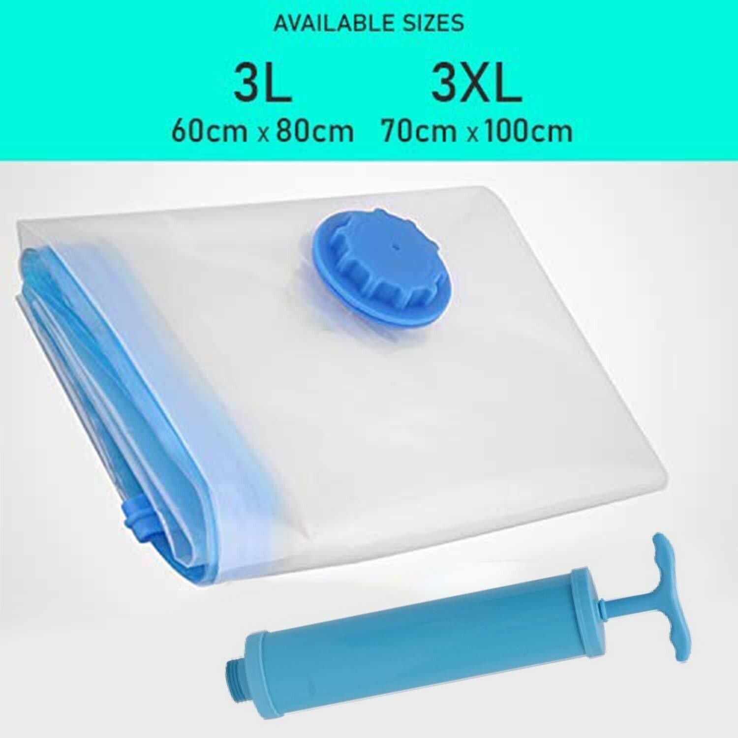 pratyang 5Pack Vacuum Compression Storage Bags With Pump,Space Saver Sealer Bag P272 Travel Storage Vacuum Bags-picture-18