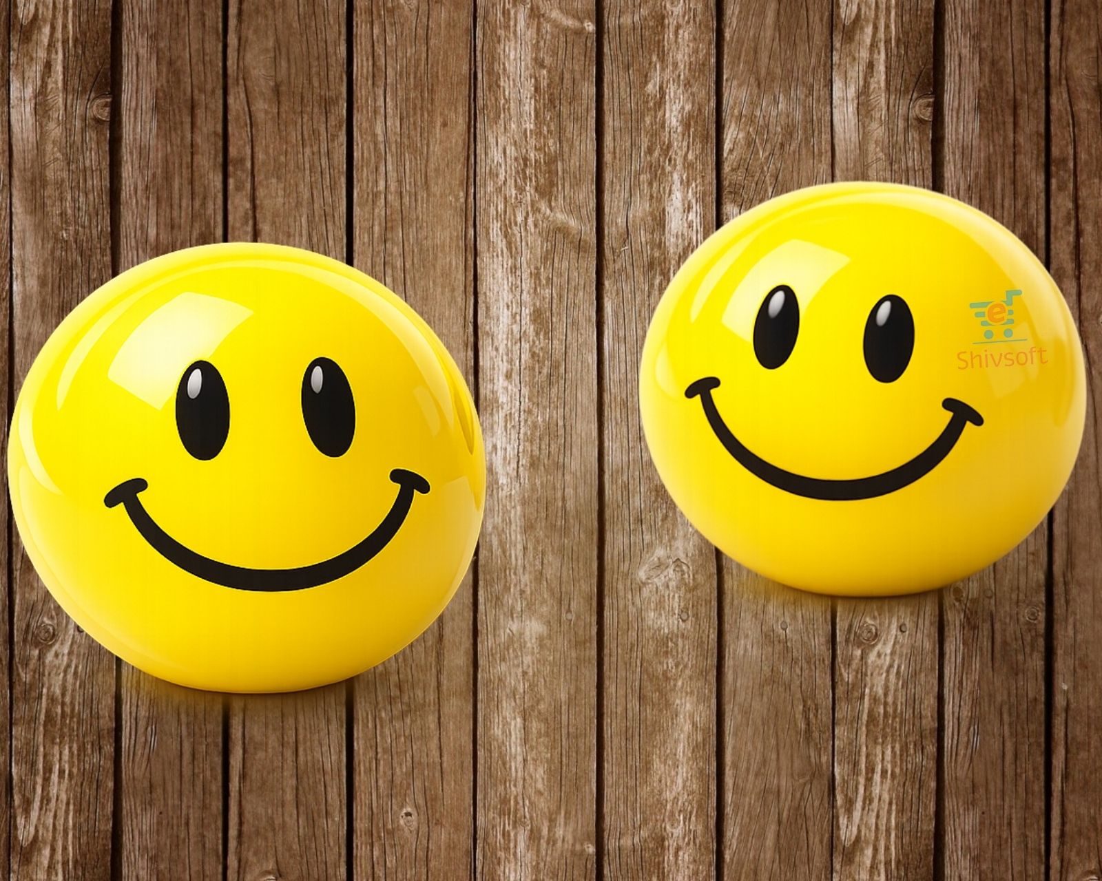 shivsoft Smilie Face Yellow Sqeeze Stress Ball for kids and Adults -ML-80082 - 5 cm-picture-12