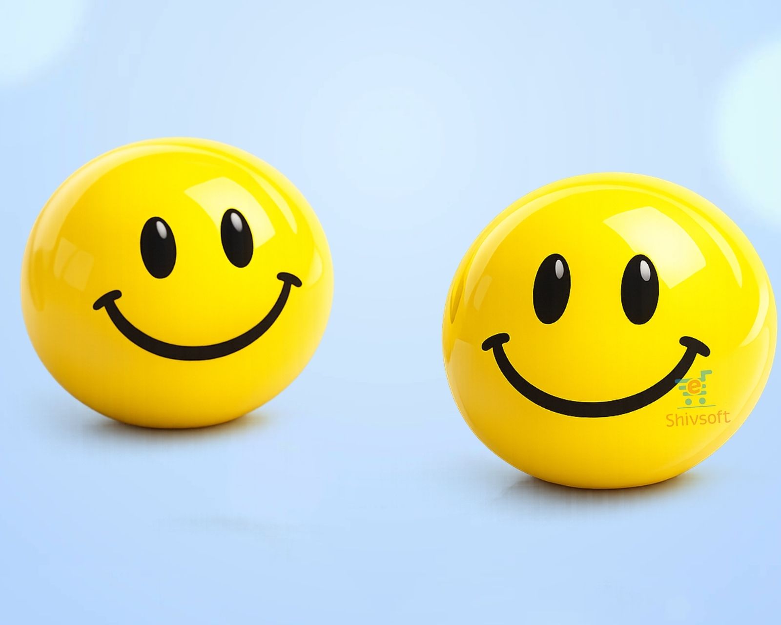 shivsoft Smilie Face Yellow Sqeeze Stress Ball for kids and Adults -ML-80664 - 5 cm-picture-15