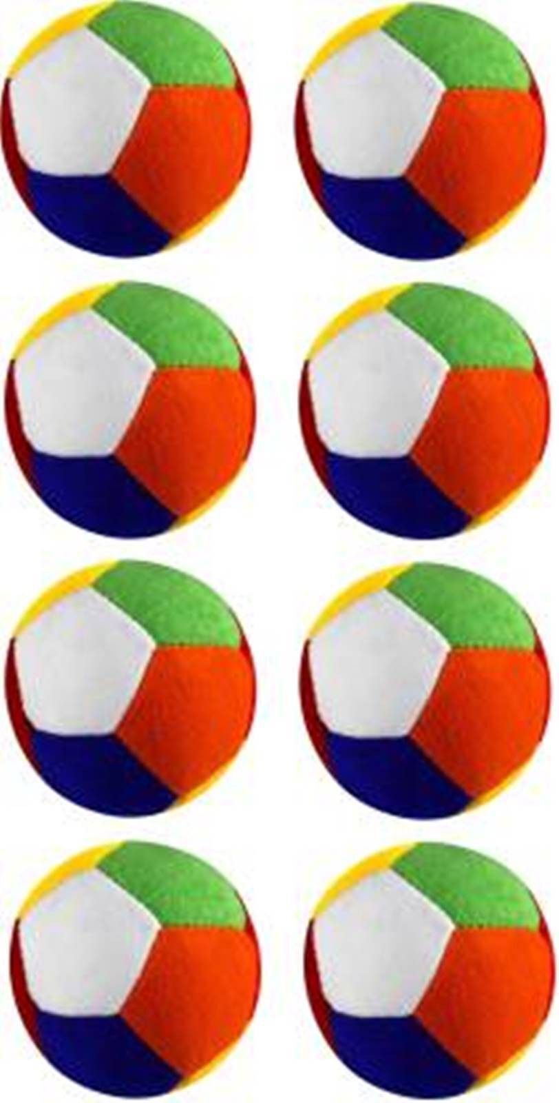Soft Toy Ball(Combo of 8) (T-946) - 9 cm-image-21