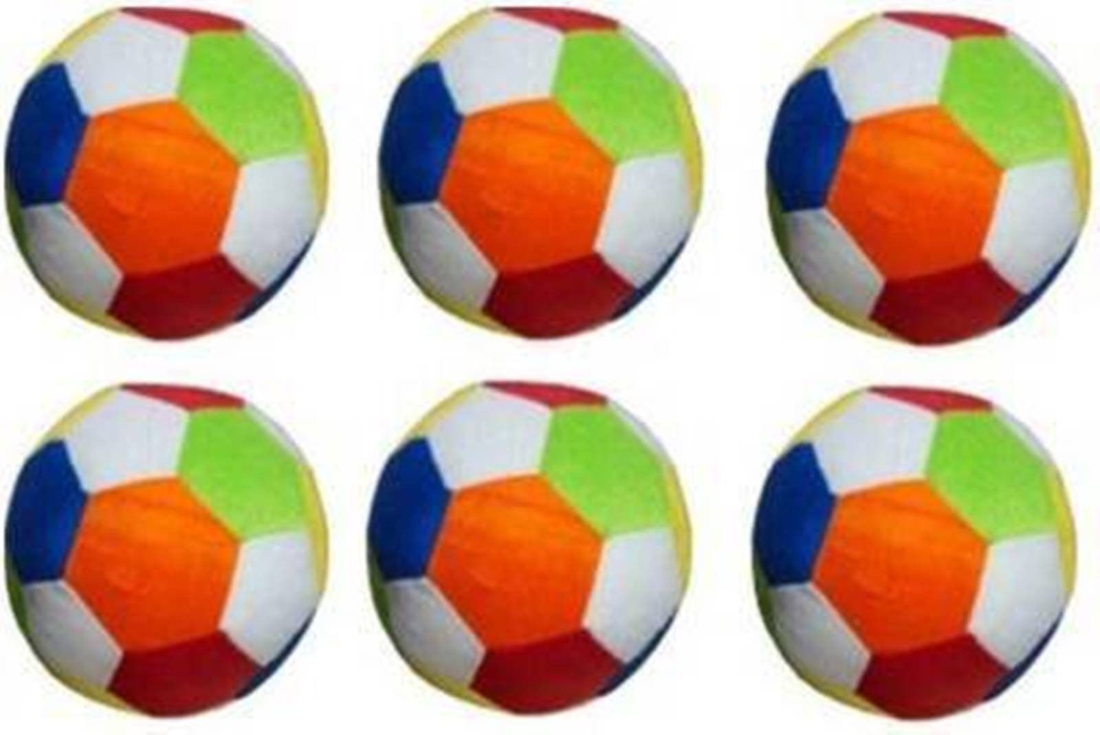 tgr cute Stuffed Soft Ball for kids (Pack Of 6) - 9 cm-picture-24