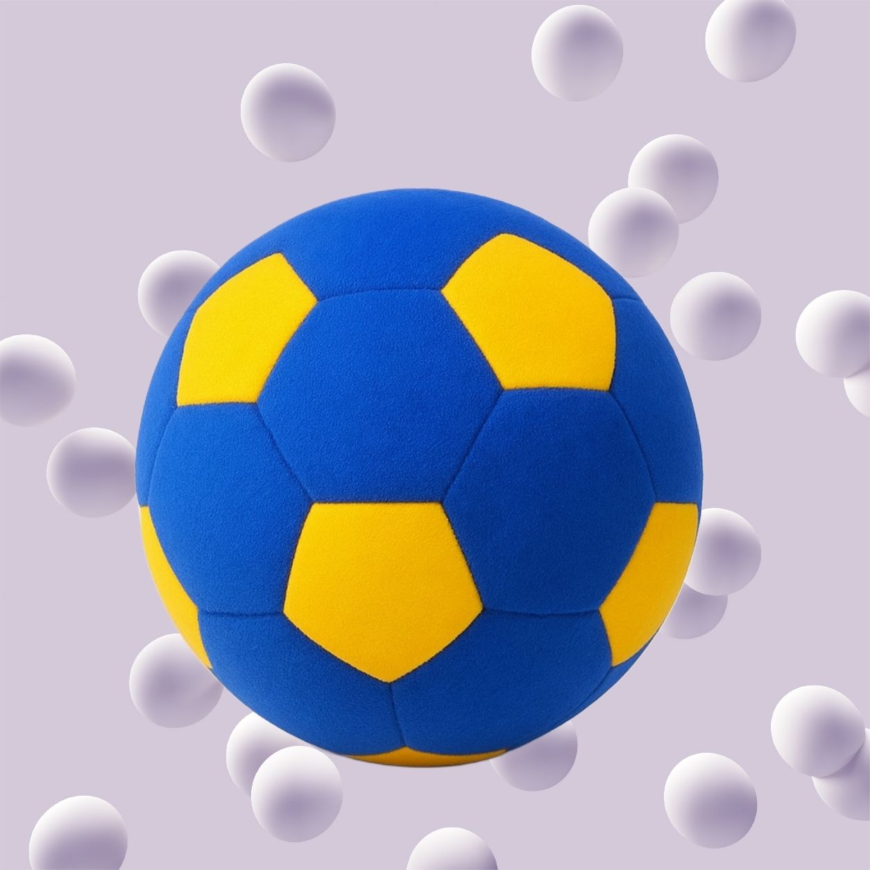 funtoos Chubby Soft Ball 22cm For Toddlers – Perfect for Little Legs & Indoor Play - 22 cm-picture-19