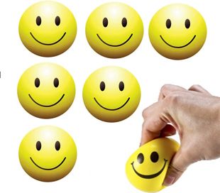 NEW Emoji Face Squeeze Balls Best Birthday Return Gift - 60 mm