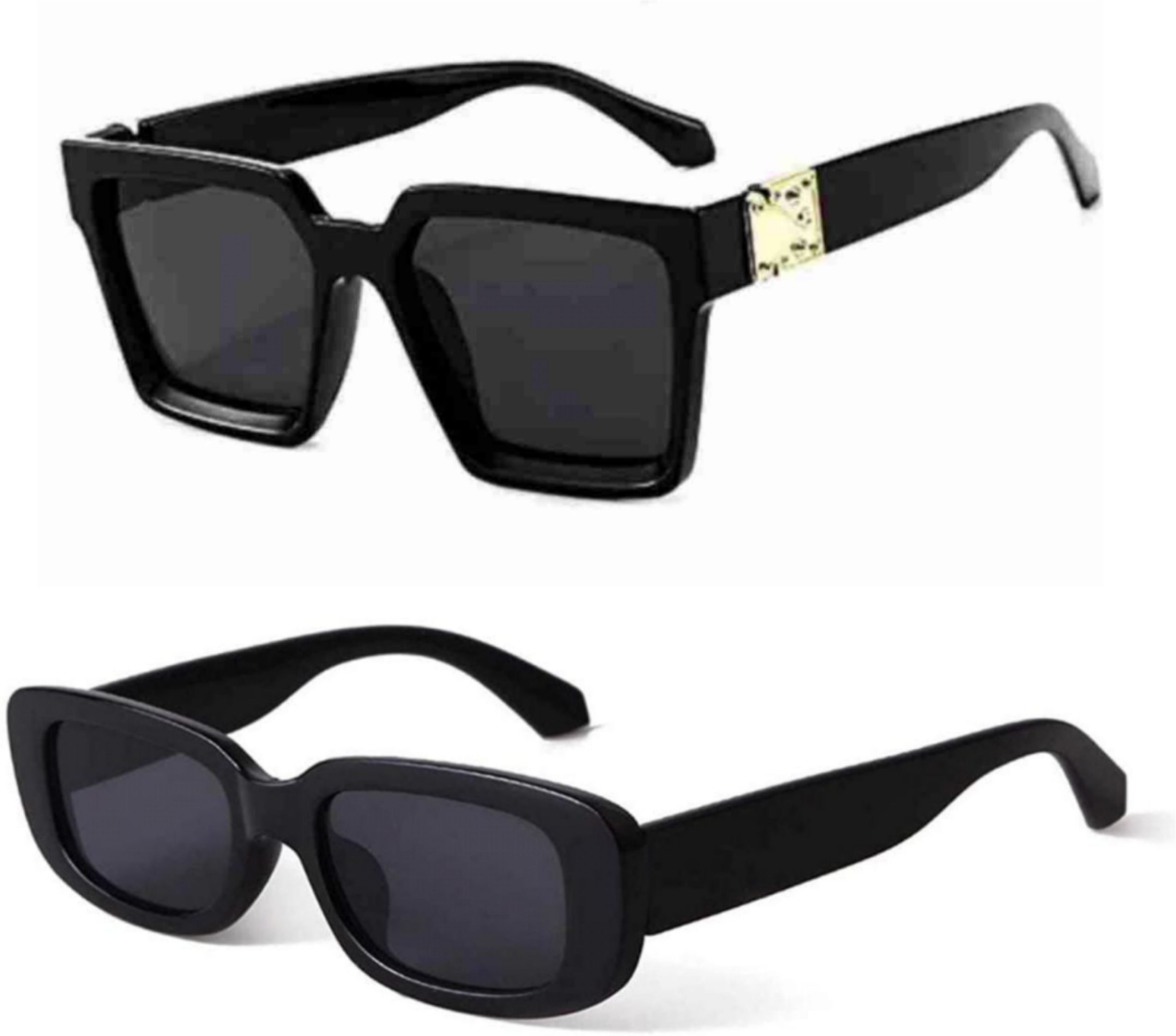 eyellusion Polarized, UV Protection, Riding Glasses Rectangular, Retro Square Sunglasses (Free Size)-picture-13