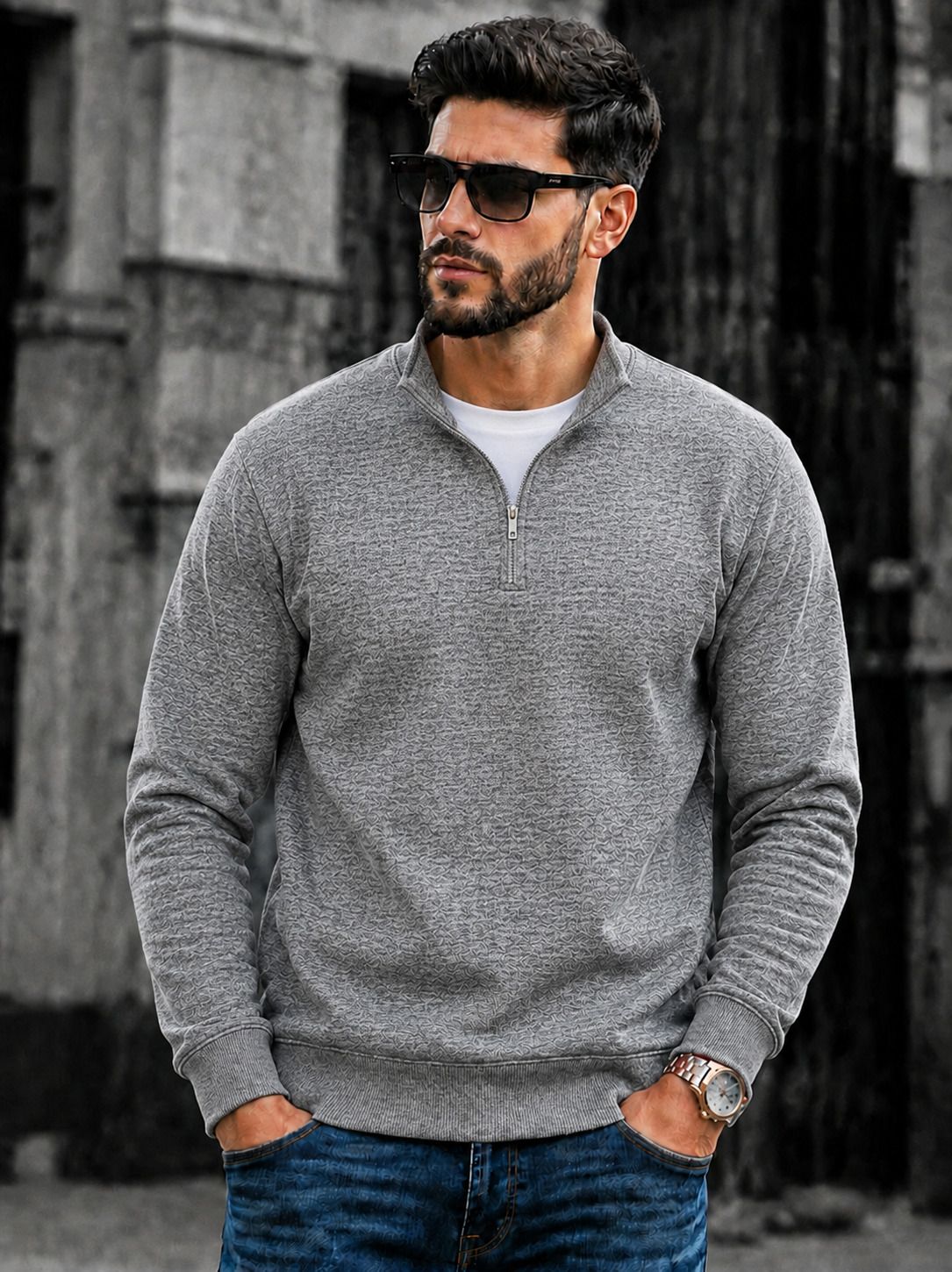 metronaut Full Sleeve Solid Men Sweatshirt-picture-47