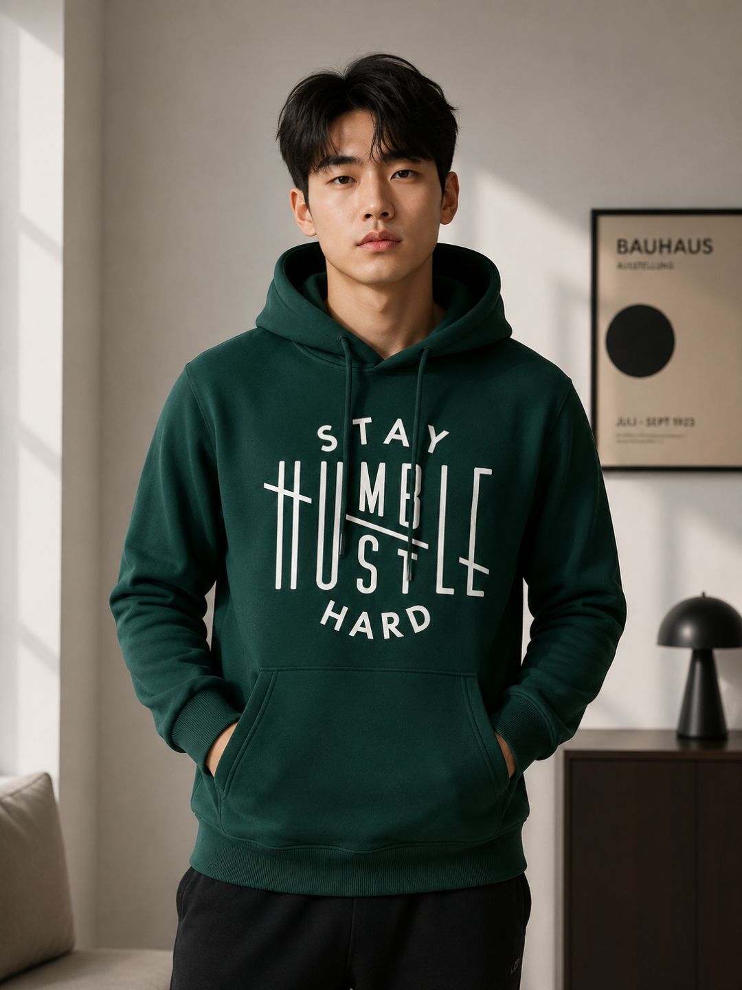 trendstalk Men Full Sleeve Graphic Print Hooded Sweatshirt-picture-15
