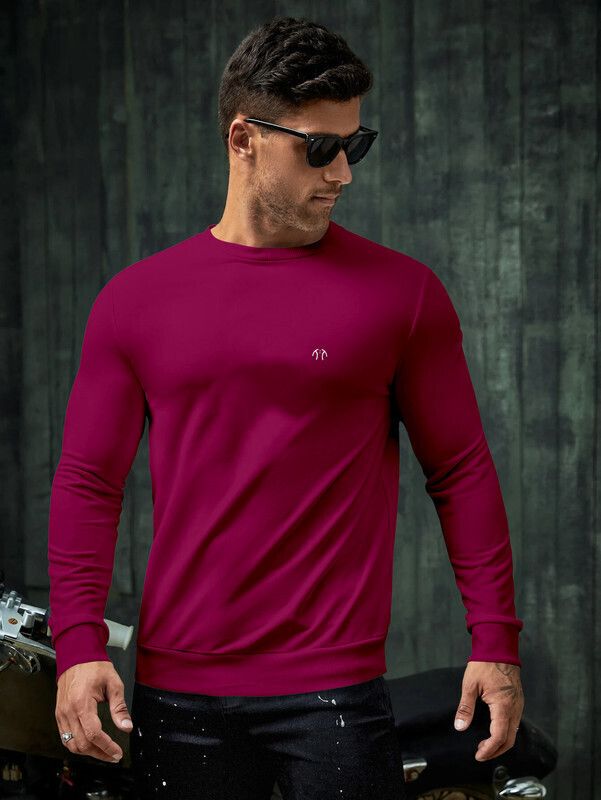 triptee Men Full Sleeve Solid Sweatshirt-picture-35