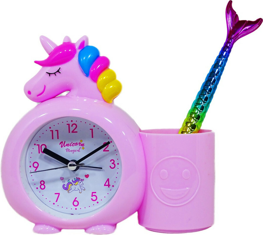 moye Analog Pink Clock image 1