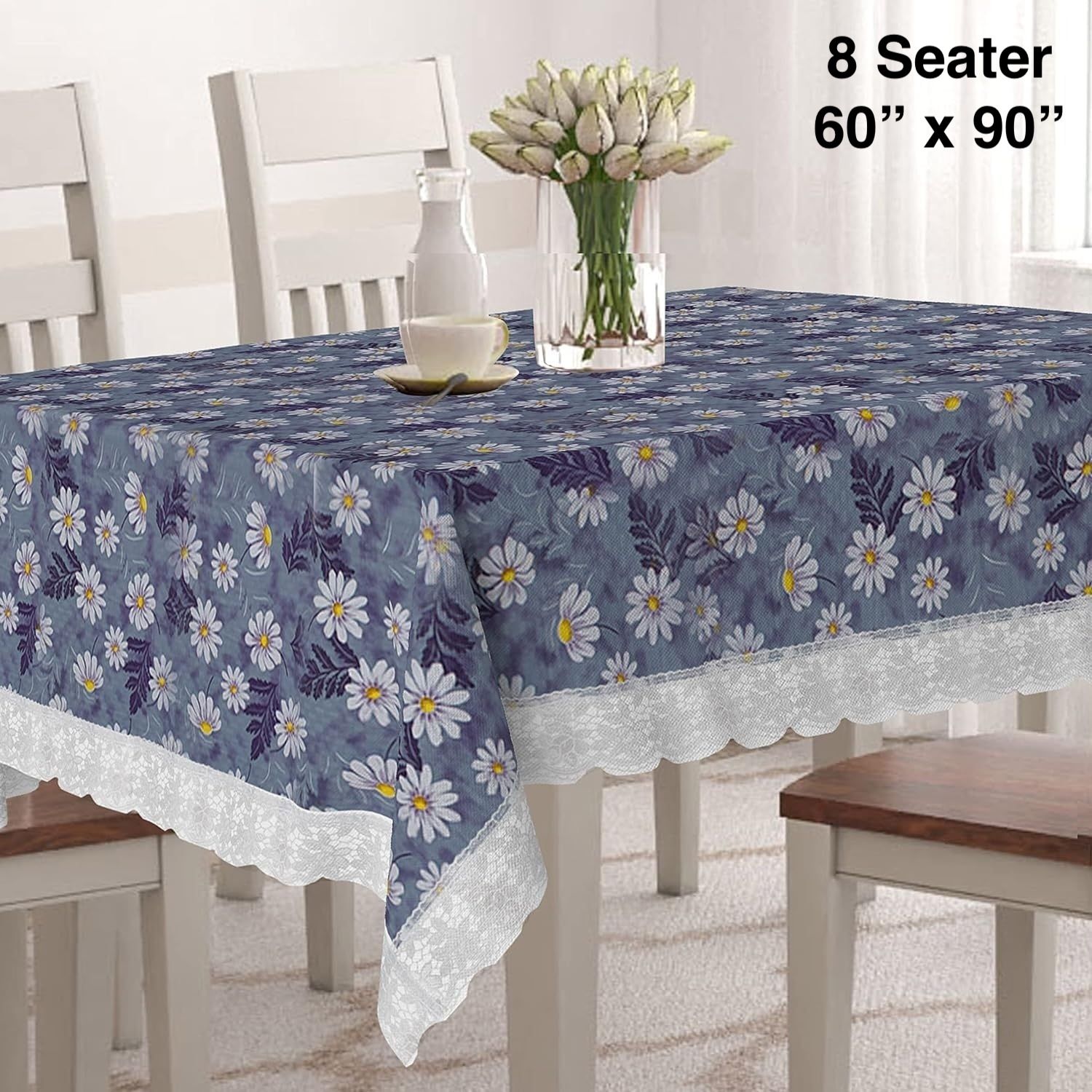jainco decor Floral 8 Seater Table Cover-picture-22
