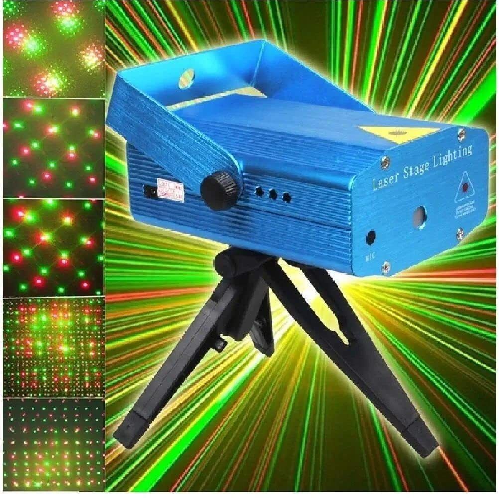 Laser Mini Disco Light Projector Auto Rotating LED Disco Lamp Shower Laser Light-image-35