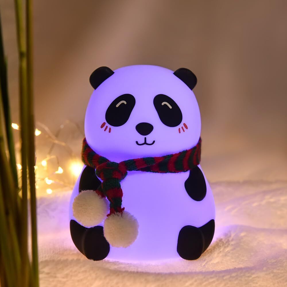 Rechargeable Panda Night Light - Touch Lamp for Kids, Ideal Birthday Gift Night Lamp-image-46