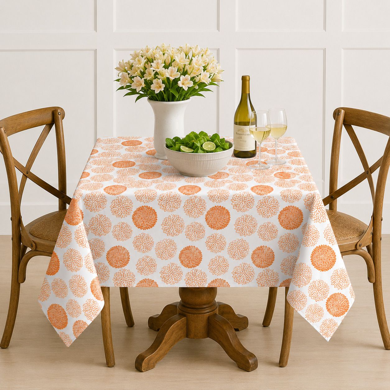 akhvi Cotton 2 Seater Printed Table Cover-picture-28