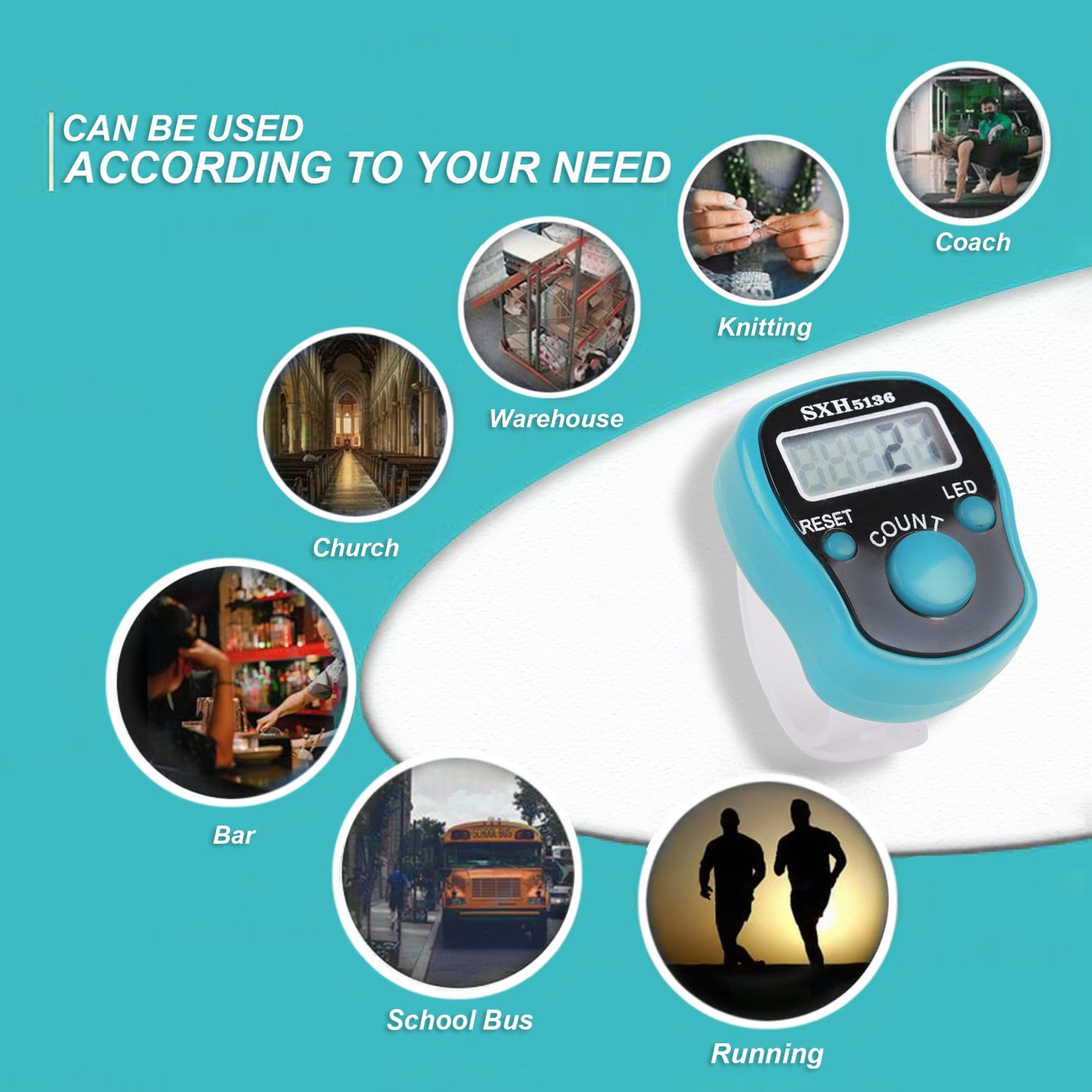 Led Light Hand Tally Counter Size Standard Digital Tally Counter-image-43