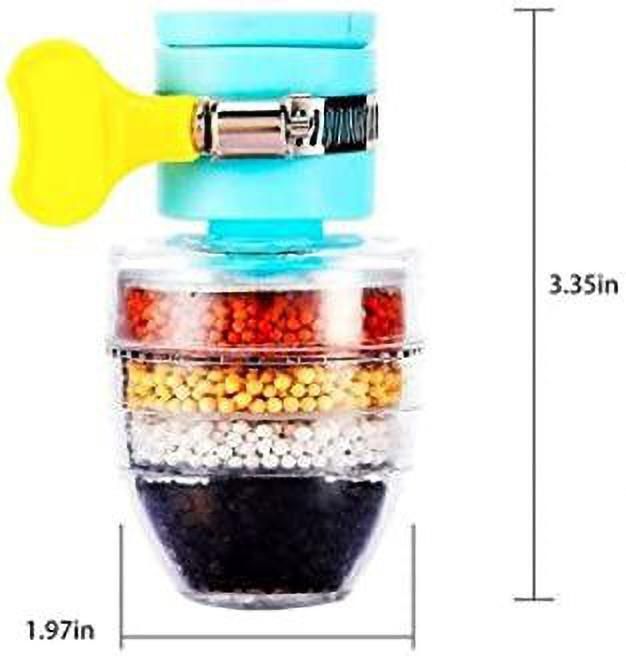 Activated Carbon Faucet Tap Mount Water Filter