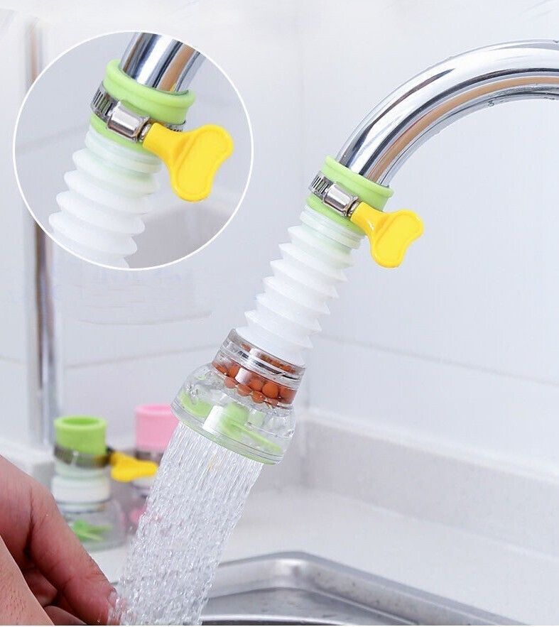 Rotating Water Saving Nozzle Shower Head Faucet Adjustable Multiple Types of Output Water Valve Splash Regulator Filter Kitchen Tap Accessories HealthFaucet-image-43