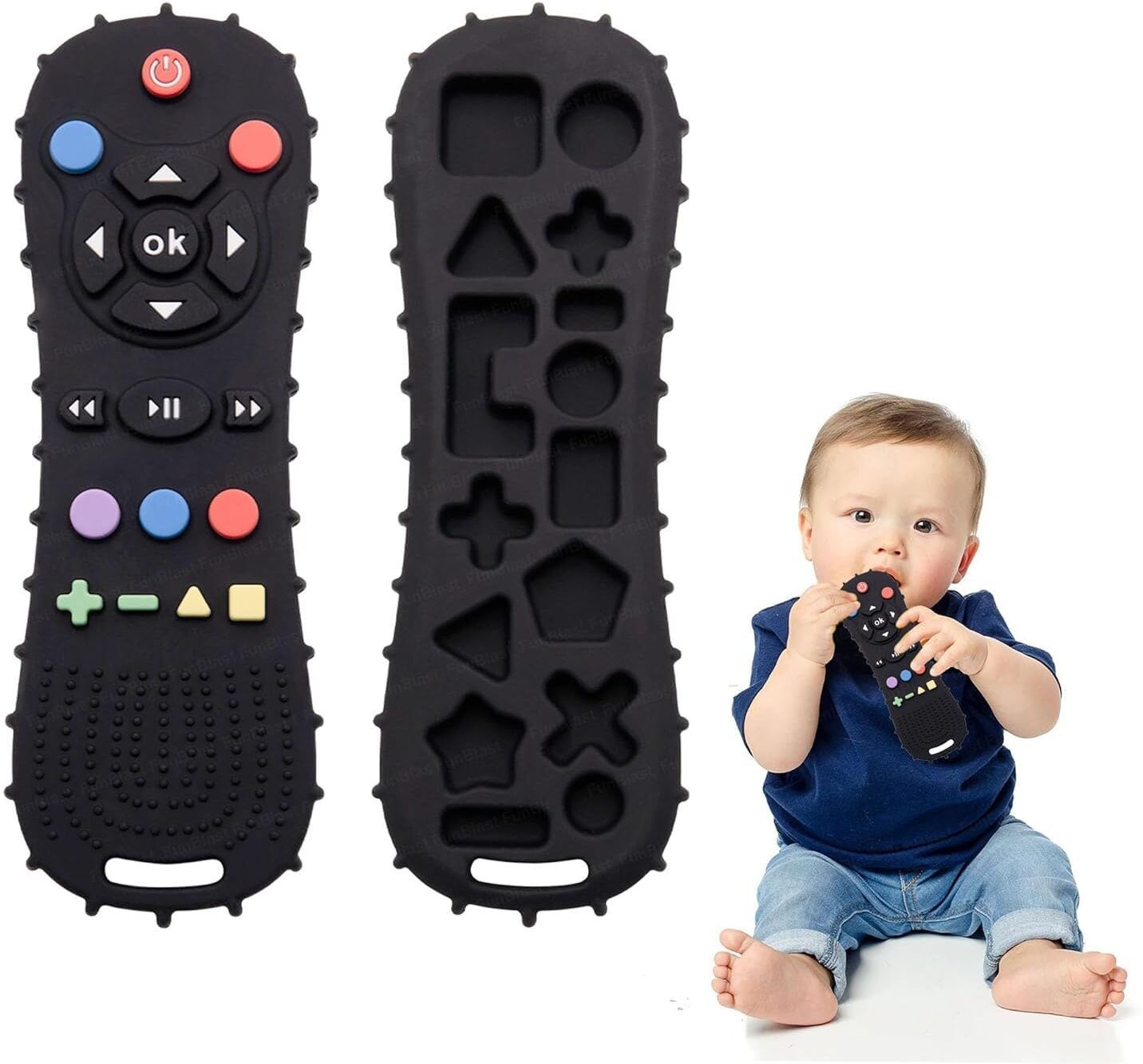 Silicone Remote Teether For Baby Teether-image-38