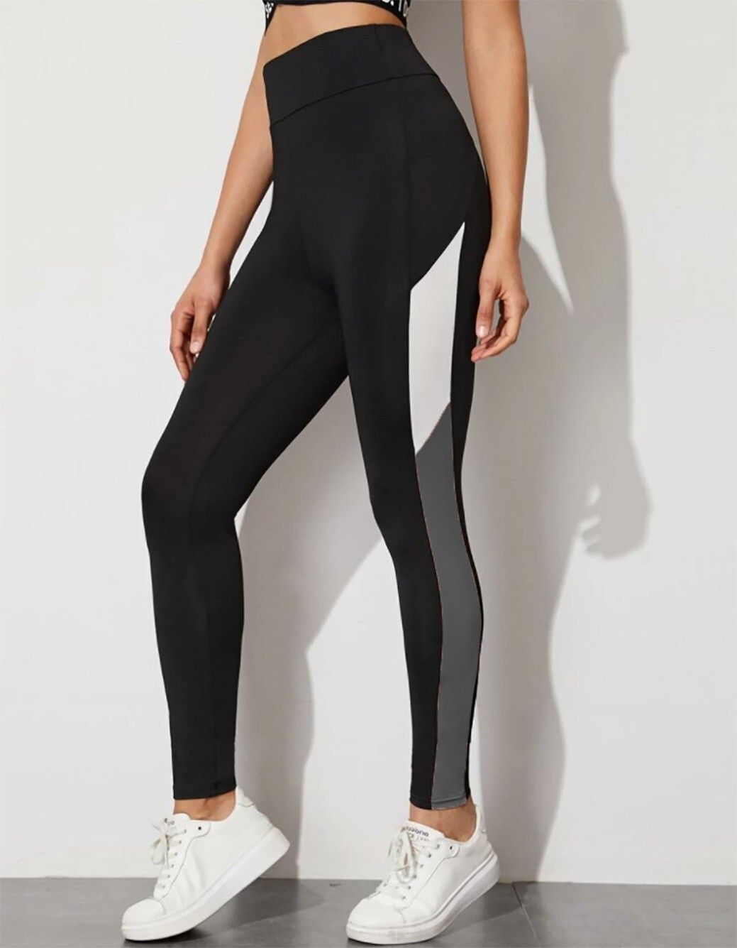 neu look Color Block Women Black, White Tights-picture-20